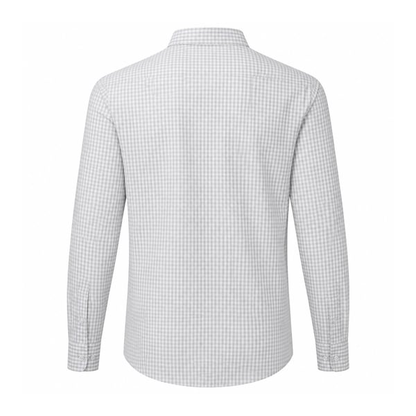 Premier Mens Maxton Checked Long-Sleeved Shirt