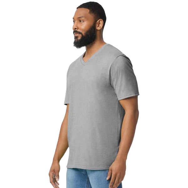 Gildan Mens Softstyle V Neck T-Shirt