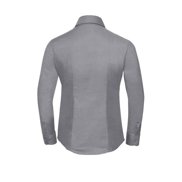 Russell Womens/Ladies Oxford Easy-Care Long-Sleeved Shirt