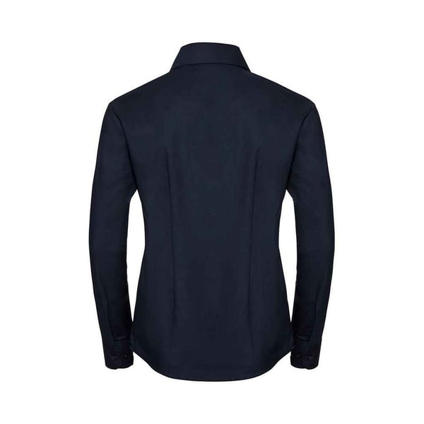 Russell Womens/Ladies Oxford Easy-Care Long-Sleeved Shirt