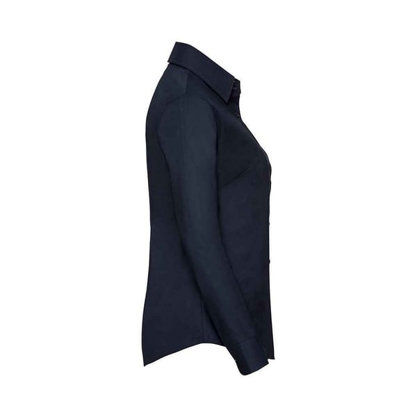 Russell Womens/Ladies Oxford Easy-Care Long-Sleeved Shirt