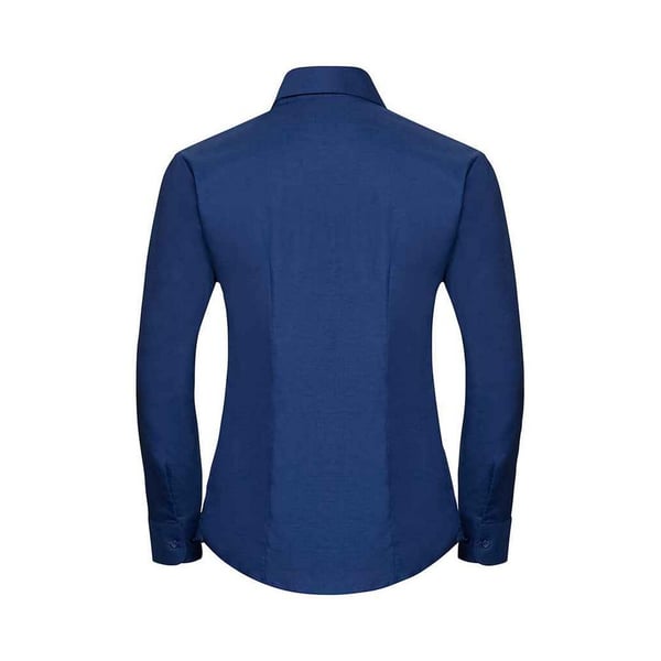 Russell Womens/Ladies Oxford Easy-Care Long-Sleeved Shirt