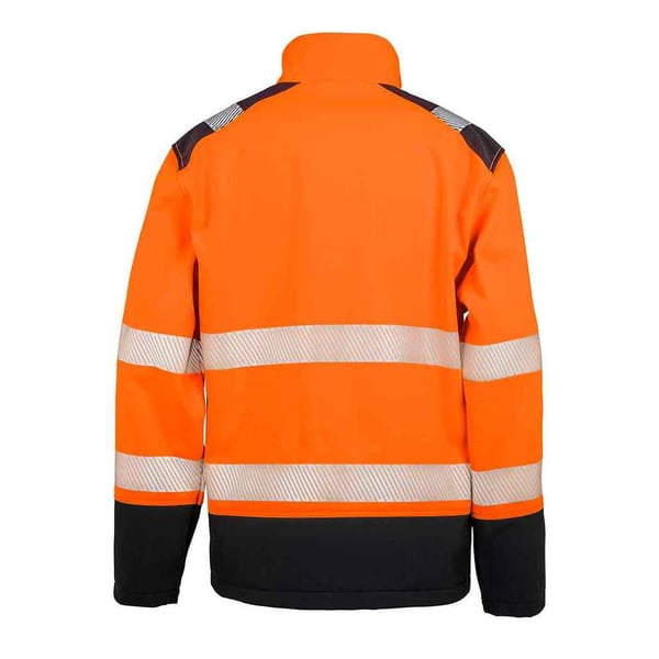 SAFE-GUARD by Result Unisex Adult Ripstop Printable Safety Soft Shell Jacket