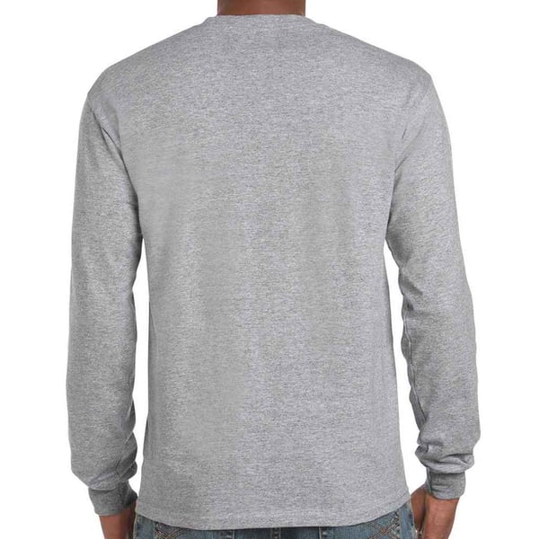 Gildan Unisex Adult Ultra Cotton Plain Long-Sleeved T-Shirt