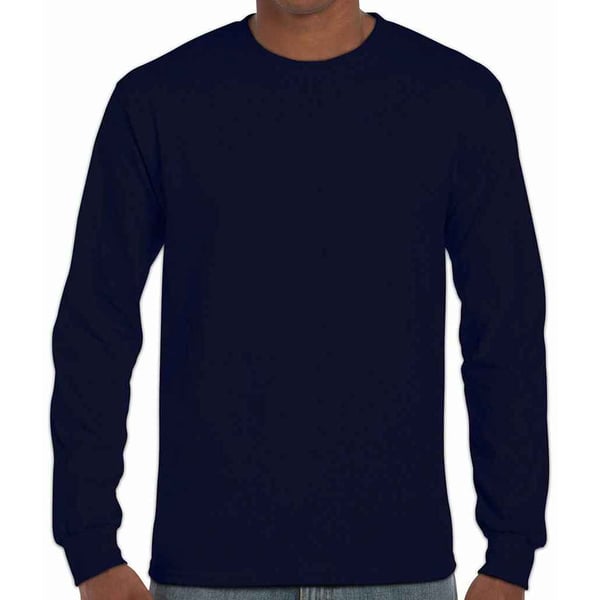 Gildan Unisex Adult Ultra Cotton Long-Sleeved T-Shirt