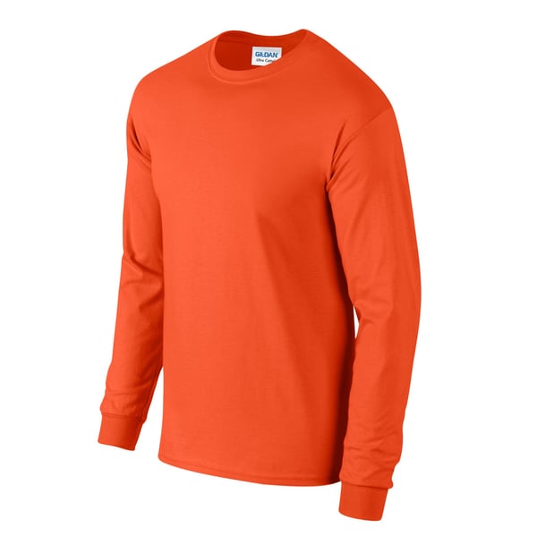 Gildan Unisex Adult Ultra Cotton Long-Sleeved T-Shirt