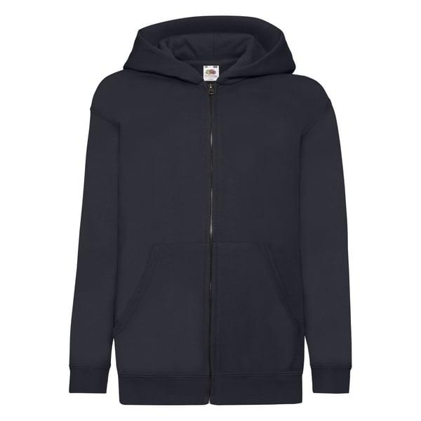 Fruit Of The Loom Childrens/Kids Classic Full Zip Hoodie