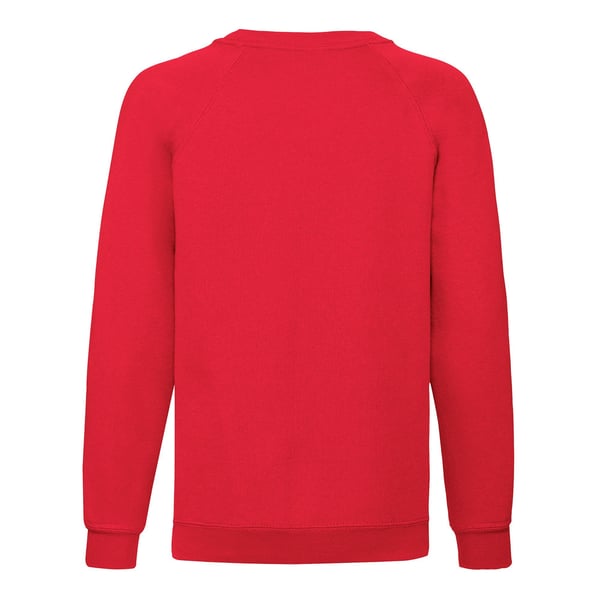Fruit of the Loom Childrens/Kids Classic Raglan Sweatshirt