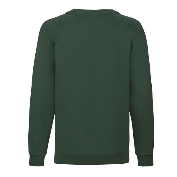 Fruit of the Loom Childrens/Kids Classic Raglan Sweatshirt