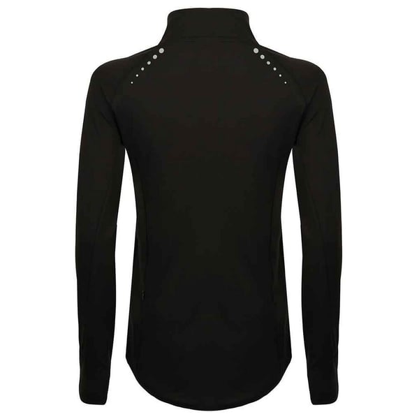 Tombo Womens/Ladies Performance Quarter Zip Long-Sleeved Top