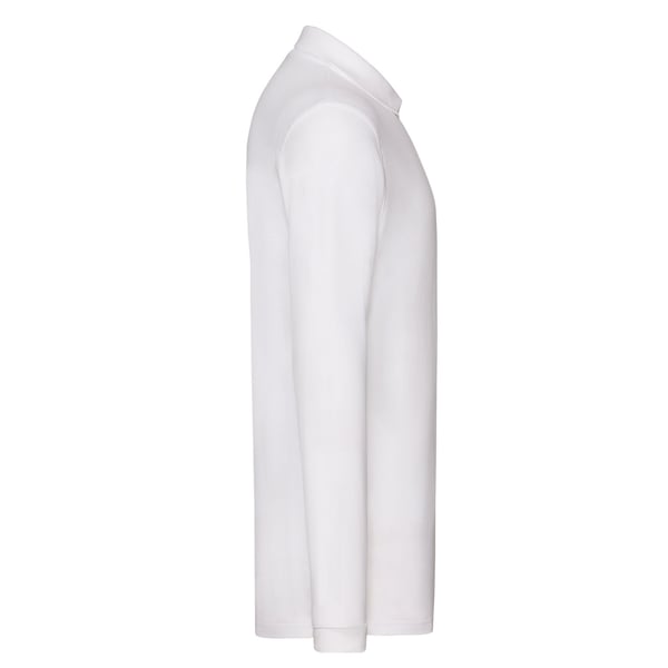 Fruit of the Loom Mens Cotton Pique Long-Sleeved Polo Shirt
