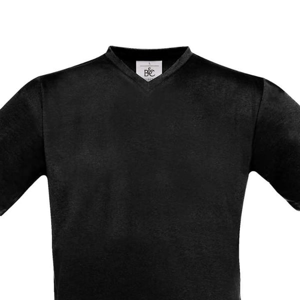 B&C Mens Exact V Neck T-Shirt