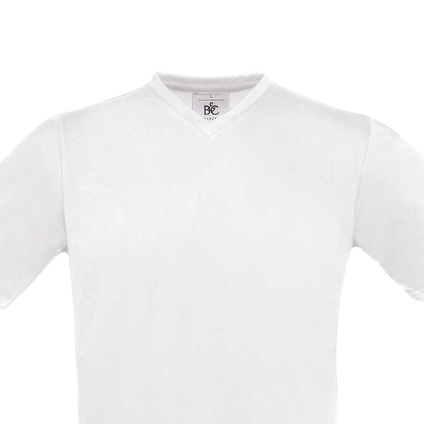B&C Mens Exact V Neck T-Shirt