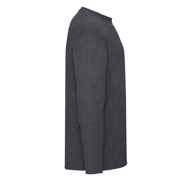 Fruit of the Loom Mens Valueweight Heather Long-Sleeved T-Shirt