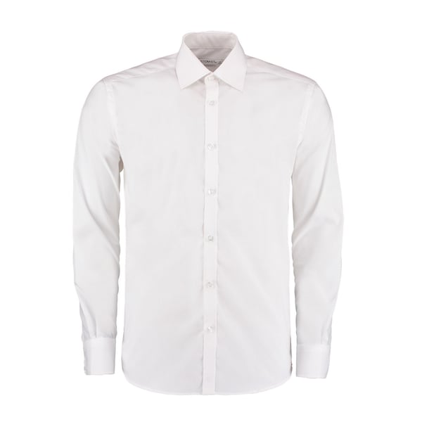 Kustom Kit Mens Slim Long-Sleeved Business Shirt