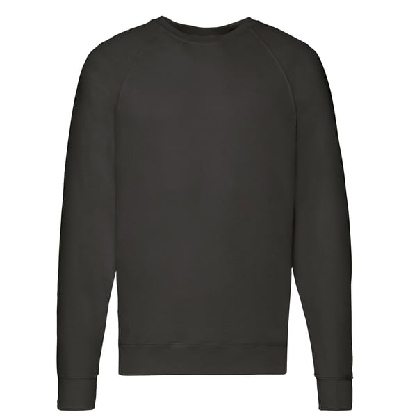 Fruit of the Loom Unisex Lätt Raglan Sweatshirt för Vuxna