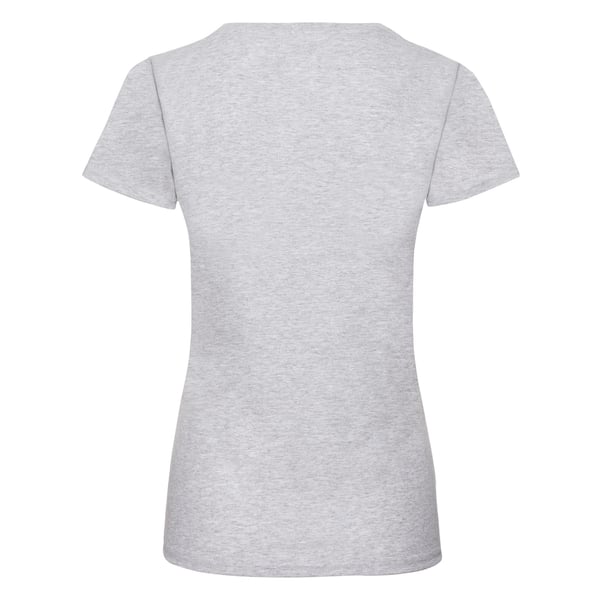 Fruit of the Loom Womens/Ladies Valueweight Heather Lady Fit T-Shirt