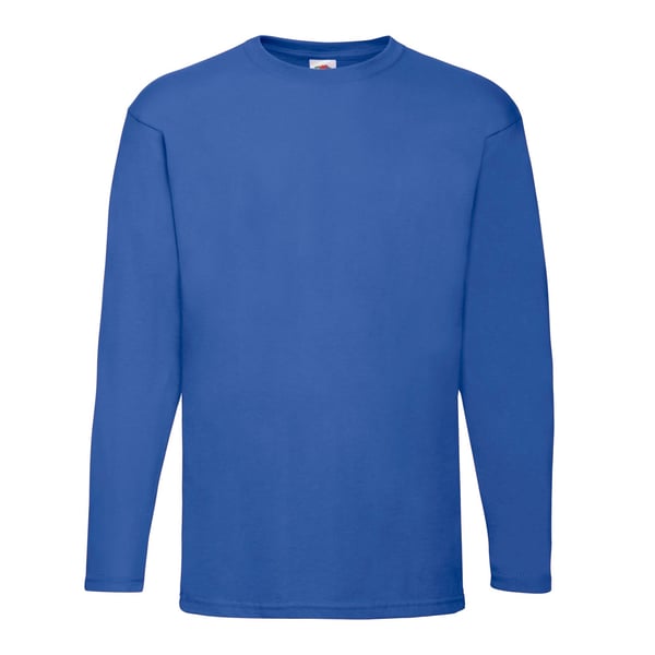 Fruit Of The Loom Mens Valueweight Long-Sleeved T-Shirt