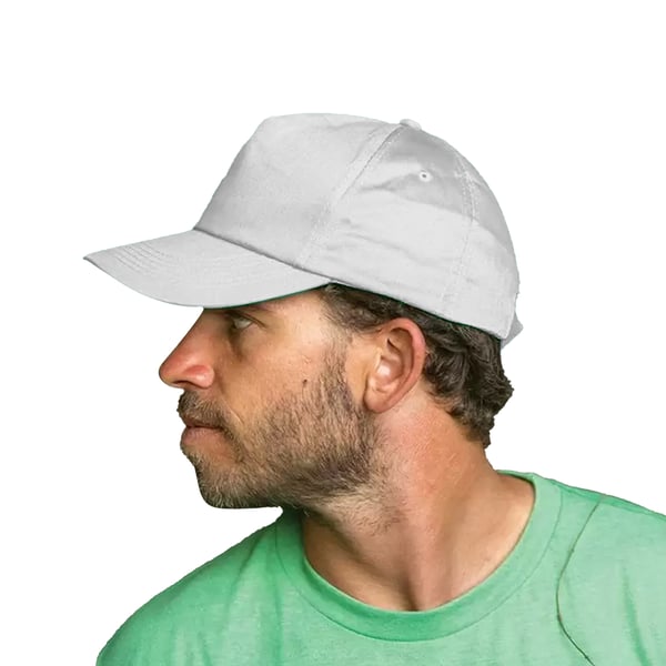 Result Headwear Boston 5 Panel Polycotton Baseball Cap