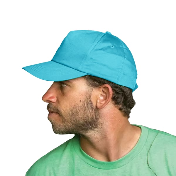 Result Headwear Boston 5 Panel Polycotton Baseball Cap