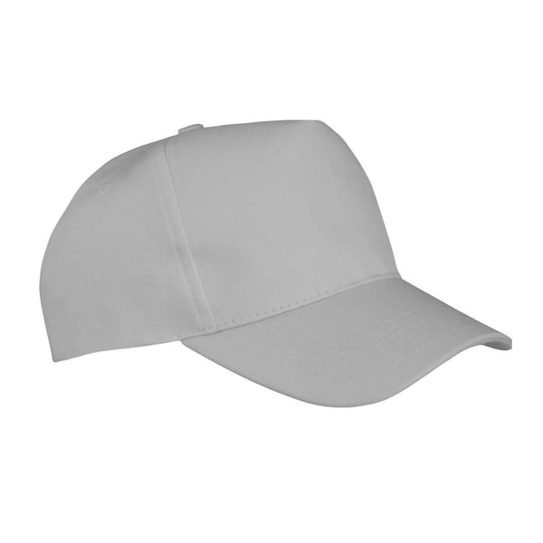 Result Headwear Boston 5 Panel Polycotton Baseball Cap