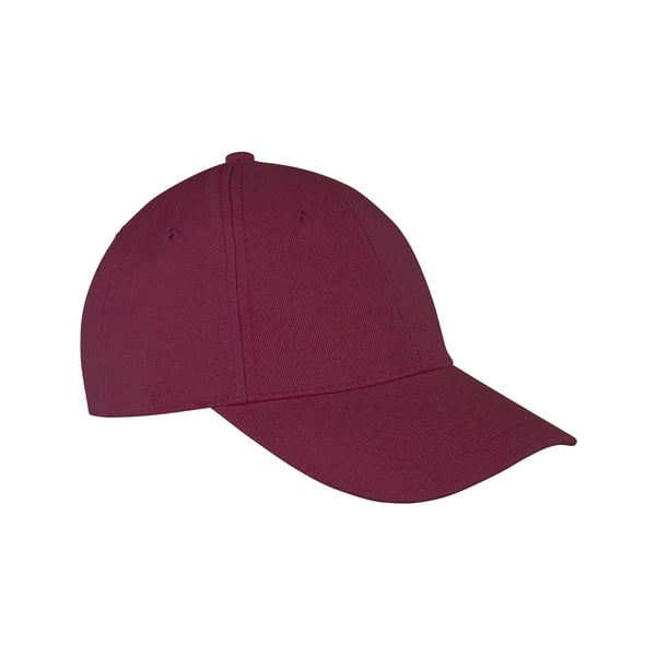 Result Headwear Memphis 6 Panel Brushed Cotton Low Profile Baseball Cap