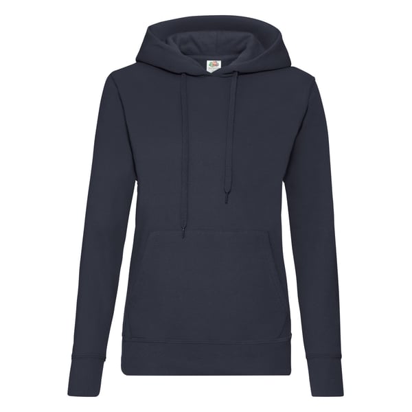 Fruit of the Loom Womens/Ladies Classic 80/20 Lady Fit Hoodie Fruit of the Loom Womens/Ladies Classic 80/20 Lady Fit Hoodie