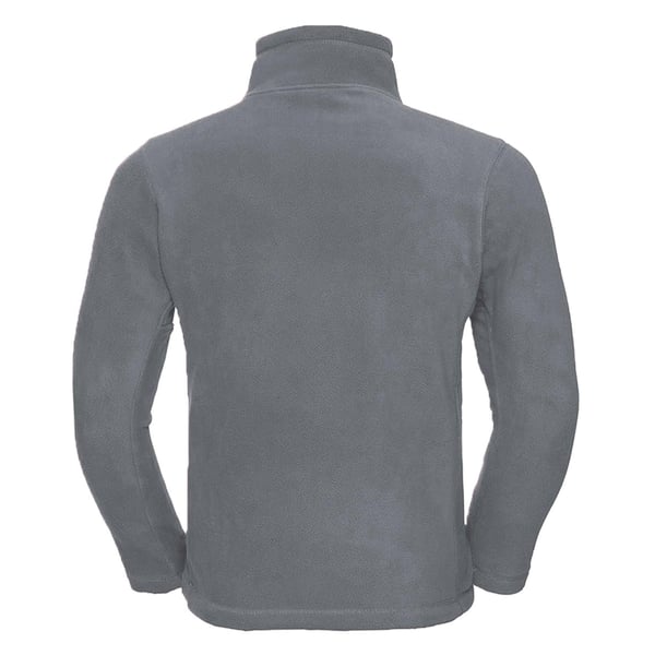 Russell Mens Quarter Zip Fleece Top