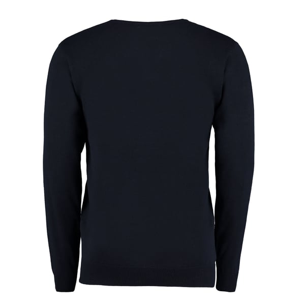 Kustom Kit Mens Arundel V Neck Long-Sleeved Jumper