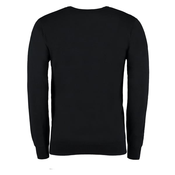 Kustom Kit Mens Arundel V Neck Long-Sleeved Jumper