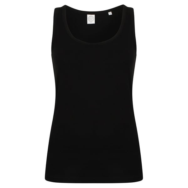 SF Womens/Ladies Feel Good Stretch Tank Top