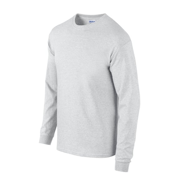 Gildan Unisex Adult Plain Ultra Cotton Long-Sleeved T-Shirt