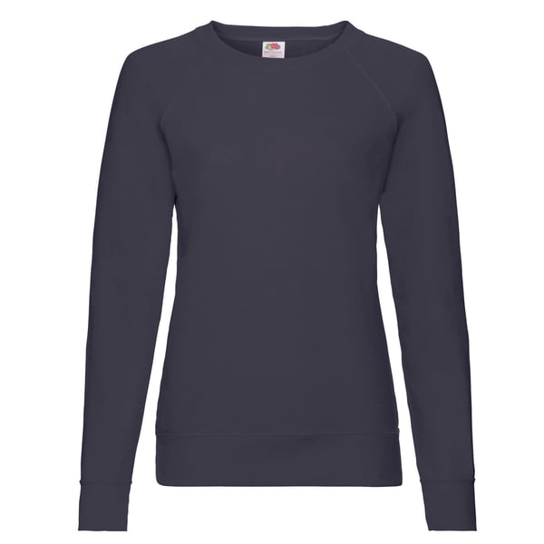 Fruit of the Loom Womens/Ladies Lightweight Lady Fit Raglan Sweatshirt