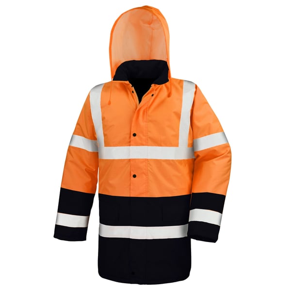Result Core Unisex Adult Two Tone Safety Safety Coat