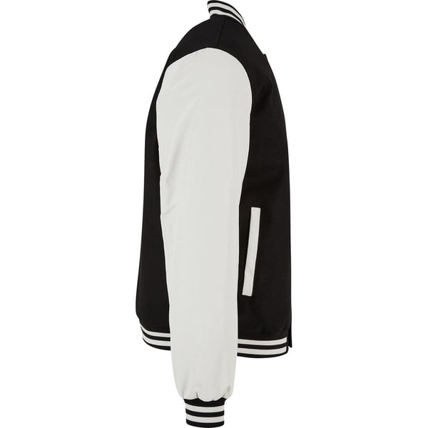 Build Your Brand Mens Old School College Varsity Jacket