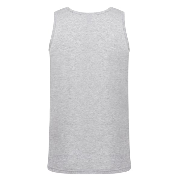Fruit of the Loom Mens Valueweight Heather Athletic Vest Top