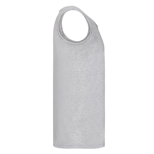 Fruit of the Loom Mens Valueweight Heather Athletic Vest Top