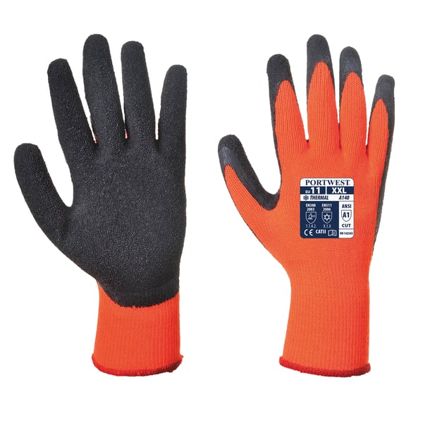 Portwest Thermal Grip Gloves (A140) / Workwear / Safetywear