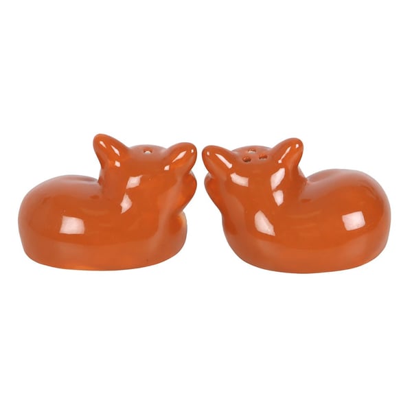 Something Different Fox Salt and Pepper Shakers