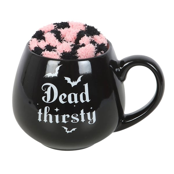 Something Different Dead Thirsty 500 ml Mugg och Strumpset