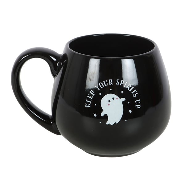 Something Different Keep Your Spirits Up Spöke Rund 500ml Mugg