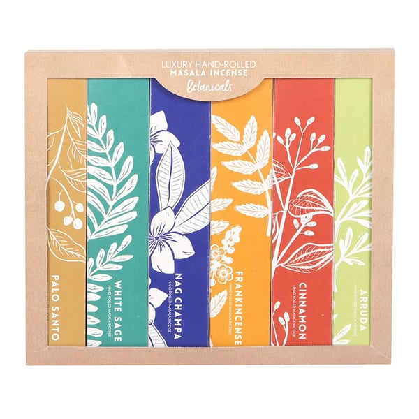 Something Different Botanical Masala Incense Sticks Set (Pack of 6)