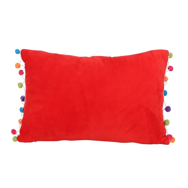 Something Different Holly Jolly Pom Pom-kudde