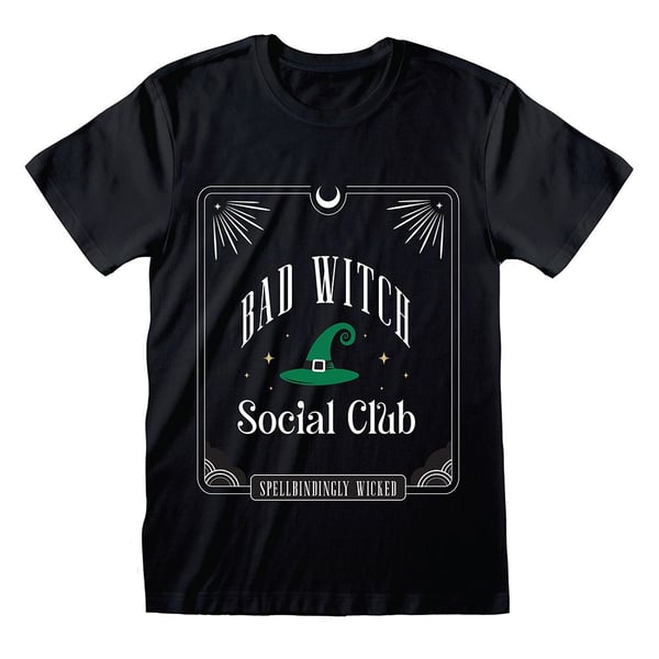 Something Different Unisex Vuxen Bad Witch Social Club T-Shirt