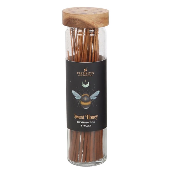 Something Different Dark Forest Sweet Honey Incense Sticks with Holder (Pack of 20)