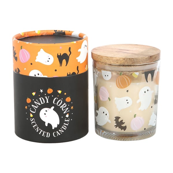 Something Different Candy Corn Halloween -tuoksukynttilä