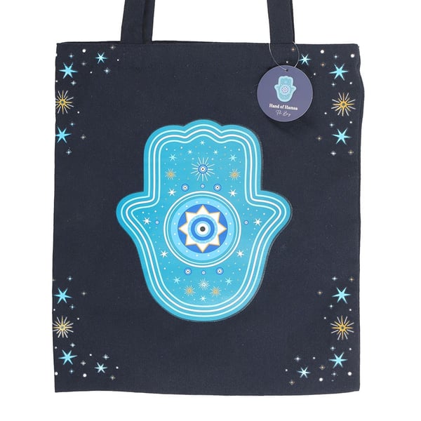 Something Different Hand of Hamsa Polycotton Tote Bag