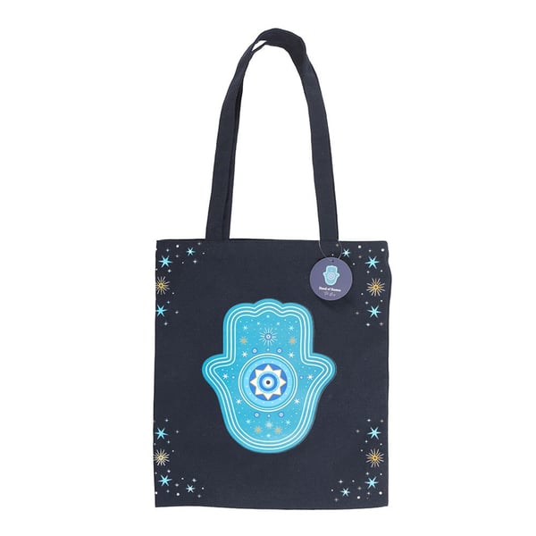 Something Different Hand of Hamsa tygkasse i polybomull