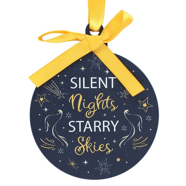 Something Different Silent Nights Starry Skies -joulupallo