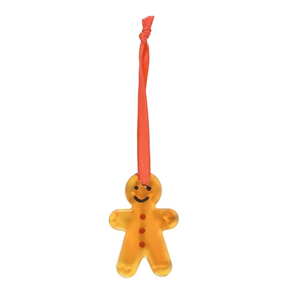 Something Different Glass Gingerbread Man Hanging Ornament (Pack of 20)